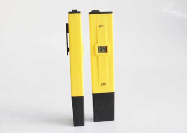Hand Electronic PH Meter Accuracy , PH Water Tester 2 Point Calibration