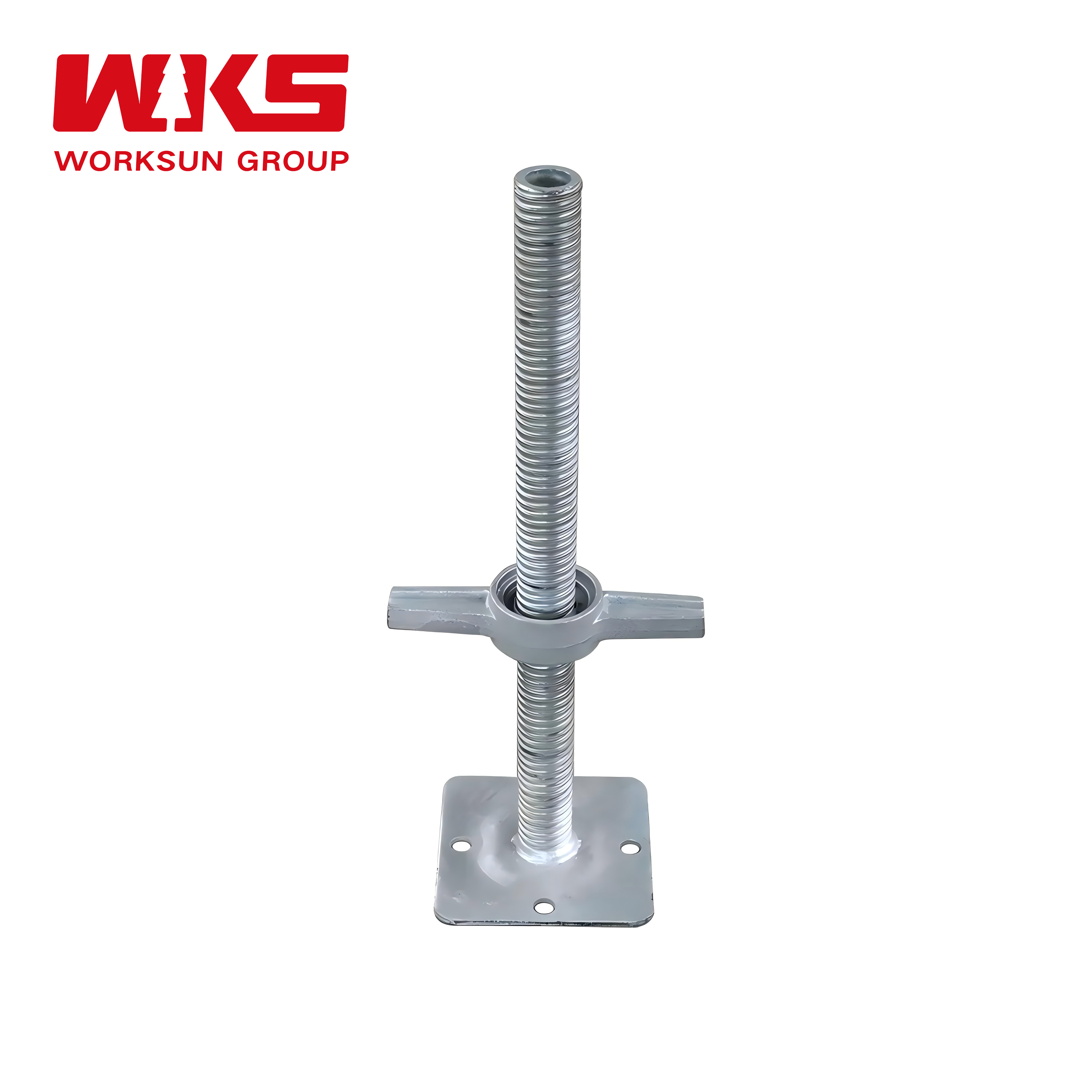 Swivel Type Scaffolding Parts Q235 Scaffolding Adjustable Base Jack Customized