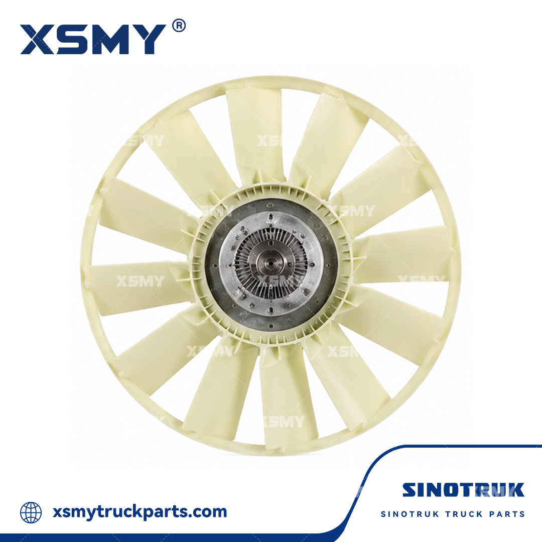 202V06600-7060 Fan Clutch Assembly for SINOTRUK SITRAK C7H HOWO T7H Heavy Truck Engine Parts