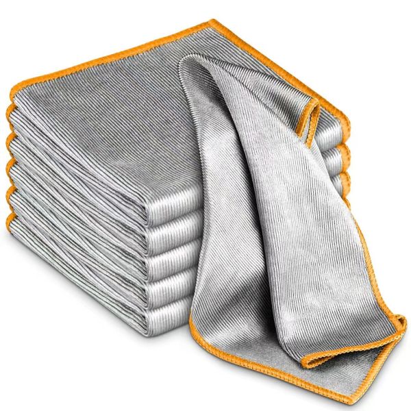Polishing Auto Detailing Cloth For Car Glasses Window Mirrors Streak Free Lint Free
