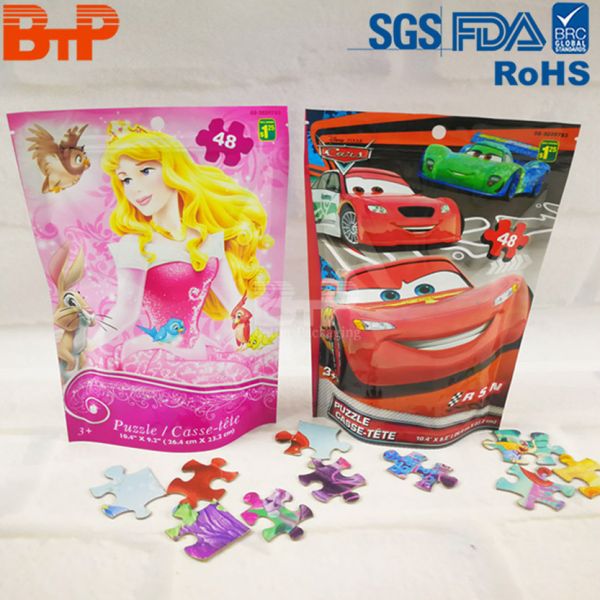 BTP  Customization Dinosaur Toy Packaging Bag Customized Printing Toys Plastic Packaging Bag Mylar Bags for Other Packaging