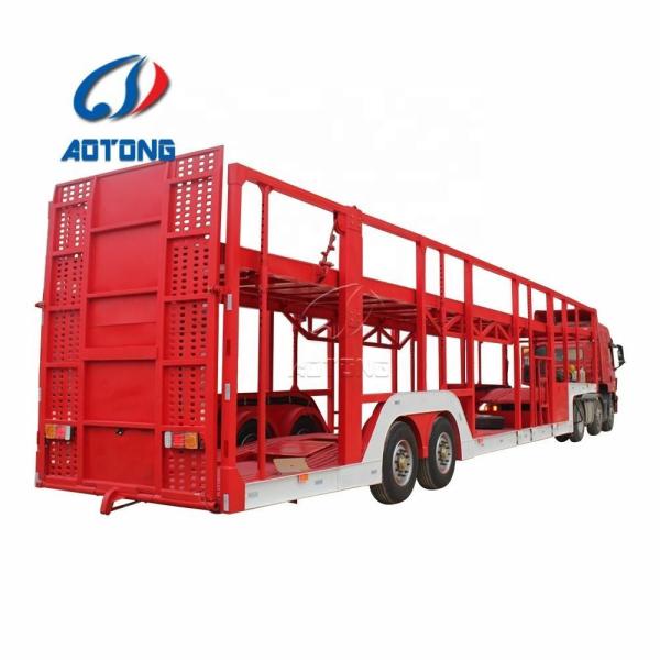 30000KG Máxima carga útil Sistema de travagem de câmara de ar dupla Semi-reboque para transporte