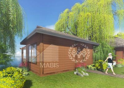 Wood Like Steel Frame Modular Homes With Good Thermal Insulation Ability