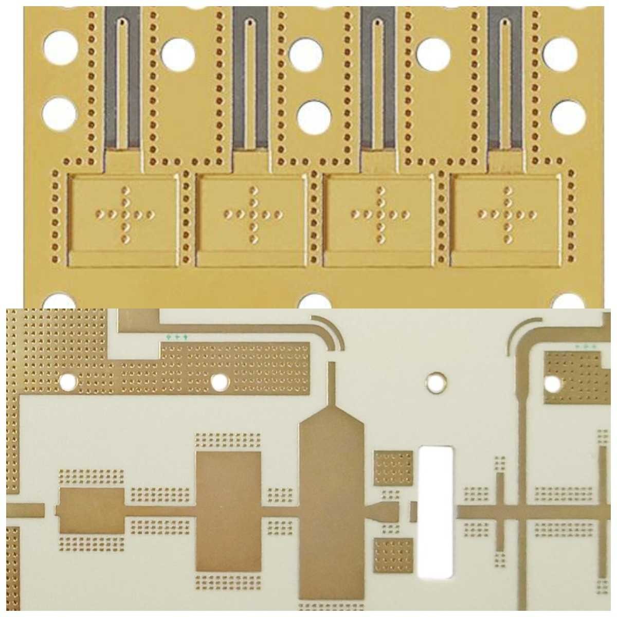 слой PCB FR4 1.6mm высокочастотный двойной