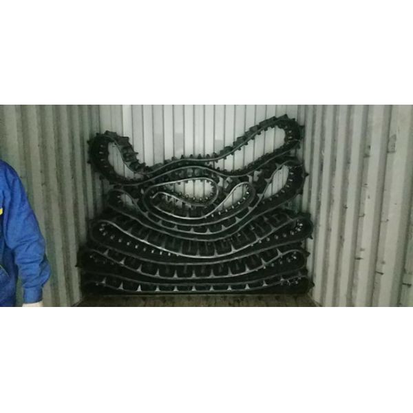 Voies en caoutchouc agricoles/chenilles de grande largeur pour la moissonneuse de cartel de Kubota