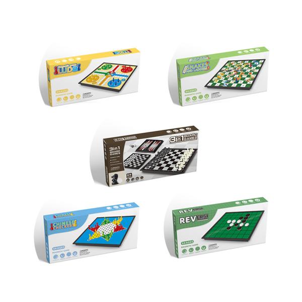 Ludo Backgammon Magnetic Chess Set Snakes And Ladders Board Printable For Kids Children