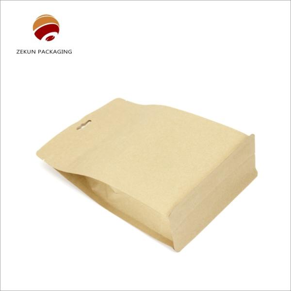 Sacos de papel kraft à prova de umidade personalizados para embalagens de alimentos e bebidas