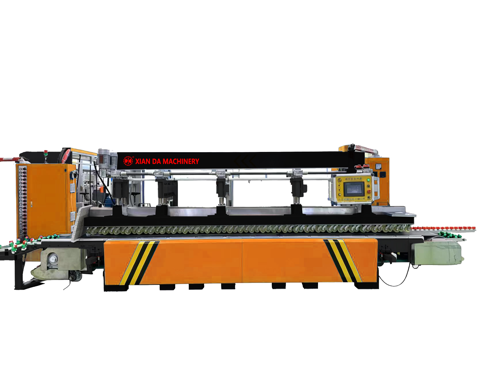 Fully automatic CNC horizontal multifunctional edging machine for precision edge finishing
