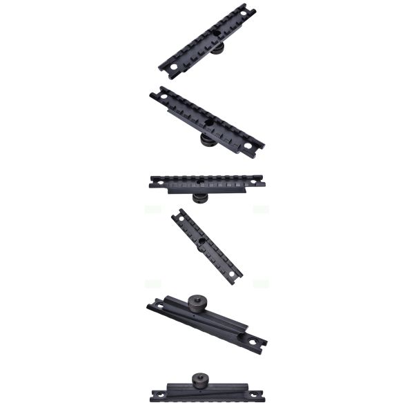 Matte Black Tactical Scope Mount 11mm Slot Carry Handle Mount Adapter Easy Installation