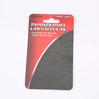O cair branco da cor de papel de impressão do cartão feito sob encomenda do cartão etiqueta o círculo de canto