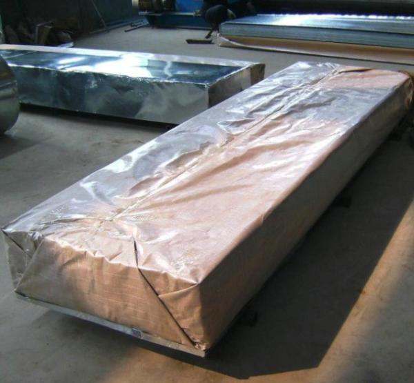 ISO9001 Certificado Galvanizado Corrugado telhado de telhado Chapa de aço para sistema de telhado