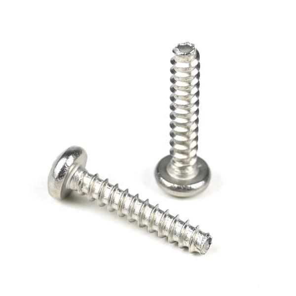 Stainless Steel Self Tapping Screws M3.5x18mm with Pozidriv Drive and Plain Finish