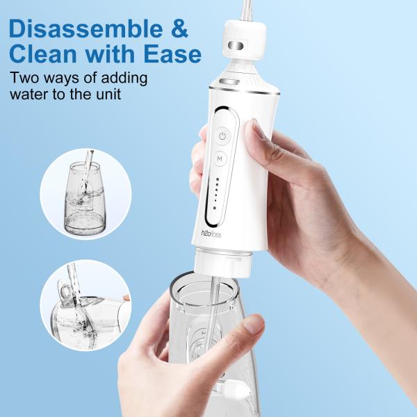 Rechargeable Electric Water Flosser Dental Oral Irrigator Portable Teeth Cleaning Home Use
