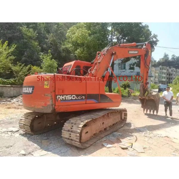 Second Hand Excavator Doosan DH150LC-7 Original Hydraulic Valve Included