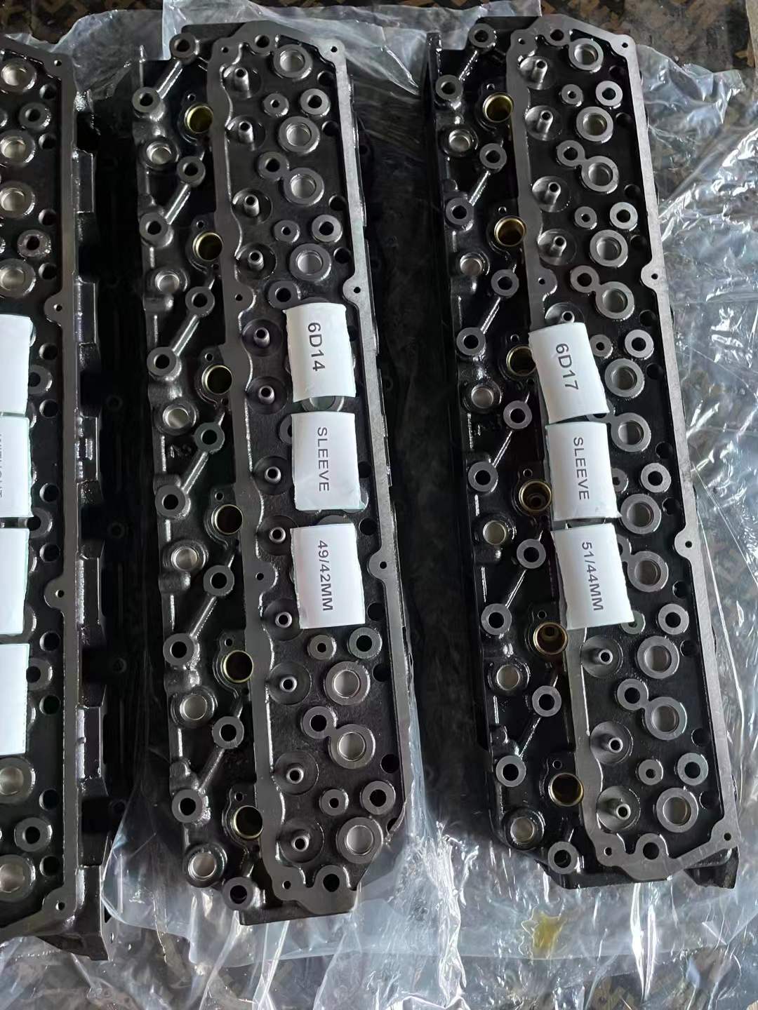 Головка цилиндра производительности двигателя ME993502 6D16T Мицубиси на землечерпалке Kobelco