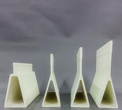 Pig Floor FRP Triangle Support Beam Fiberglass Structural Profiles For Goat Sheep Farm Construction