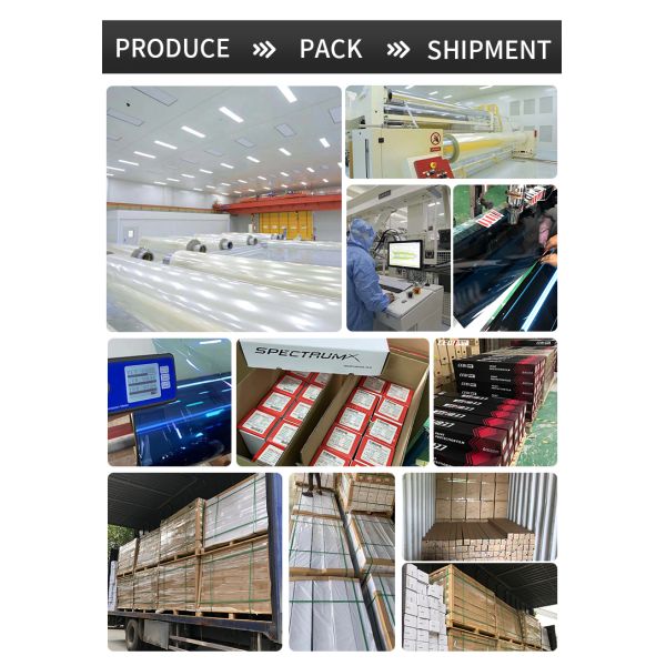 Black Matte Satin PPF 190 Microns TPU Car Paint Protection Film