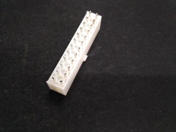 Double Row Wafer Connector PCB Borad In Connector 9A AC / DC With PA66 Material Housing