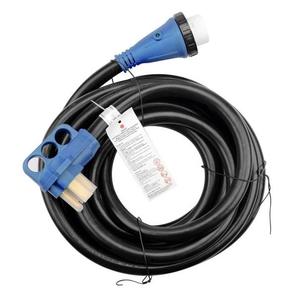S90041 50AMP RV Power Cord With Twist Lock Connector 6AWG