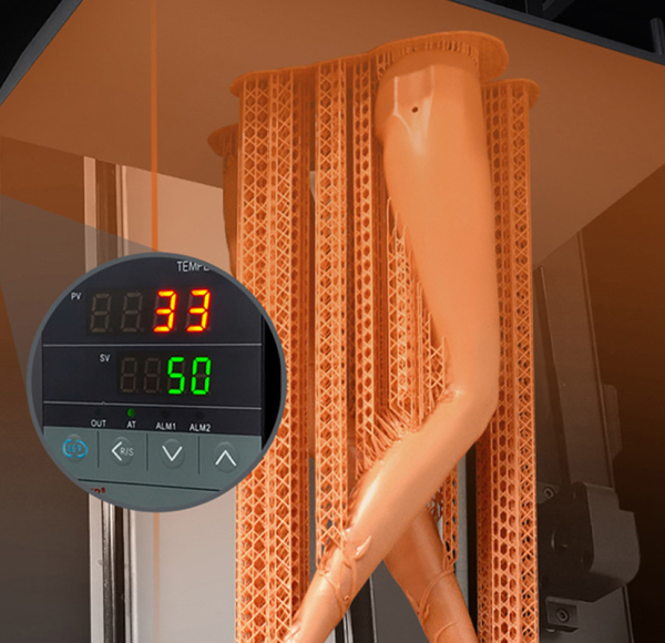 High-Precision LCD 3D Printer with 354*199*300MM Print Size, ±0.02MM Z-axis Accuracy, and 7680*4320DPI Pixel for Jewelry Production