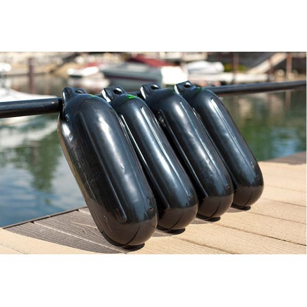 Inflatable Boat Fenders 5.5 Inch Single Eye Non Abrasive Dock Protection
