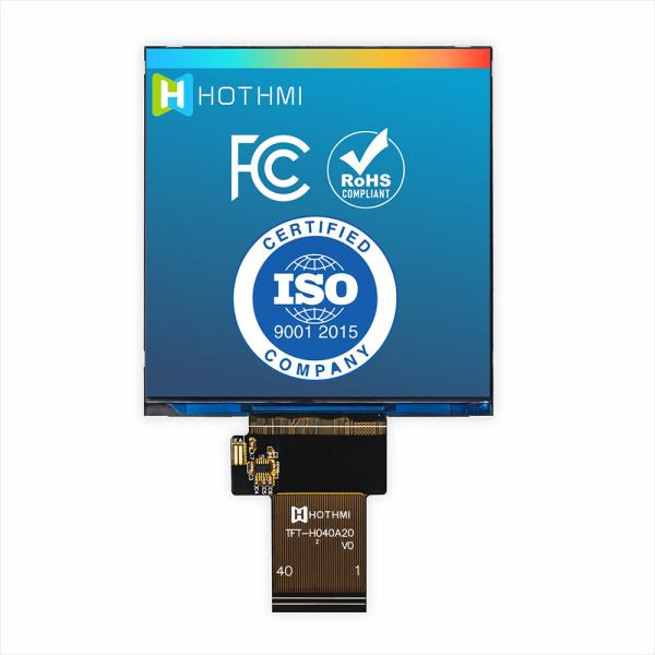 4.0 IPS LCD | 720x720px screen RGB interface | Optional capacitive resistive touch screen