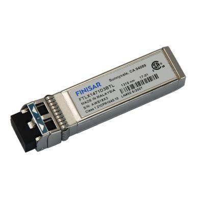 Transceptor do único modo SFP+ do módulo 10km de FTLX1471D3BTL 10G SFP
