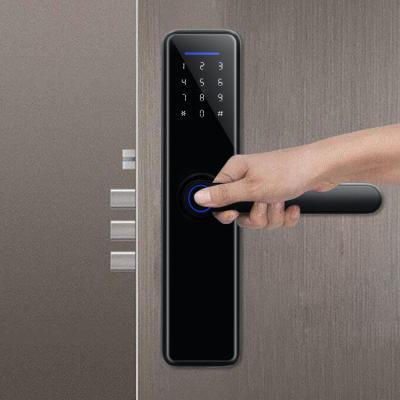 Aluminum Alloy Bluetooth Sliding Door Lock ROHS Keyless Door Lock With App