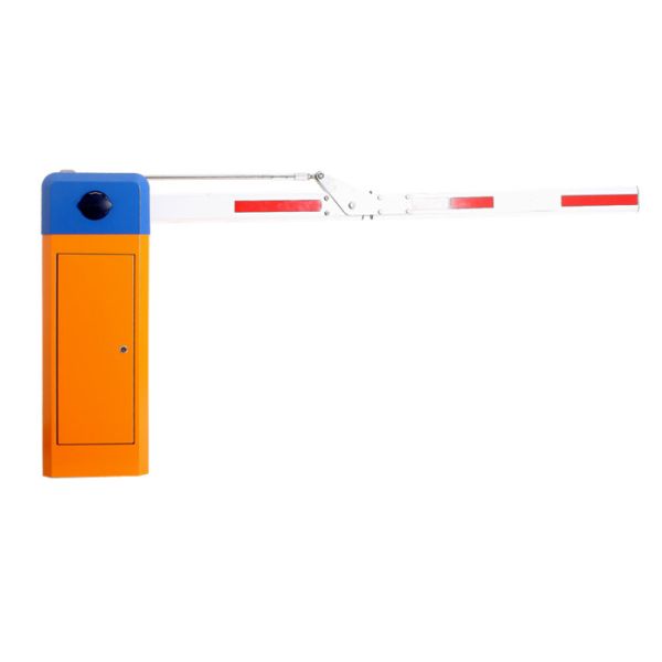 220V AC 6m Arm 120W Carbon Steel Automatic Boom Barrier Gate for Parking Management