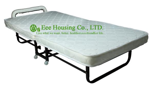Hotel Extra Folding Bed,10cm sponge Rollaway Beds for room roll away folding extra bed