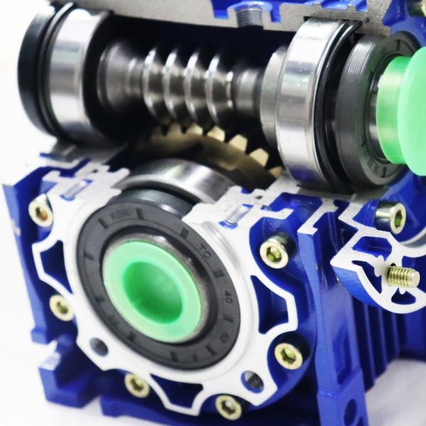 CNC NMRV050 Worm Gearbox , Aluminum Worm Speed Reducer