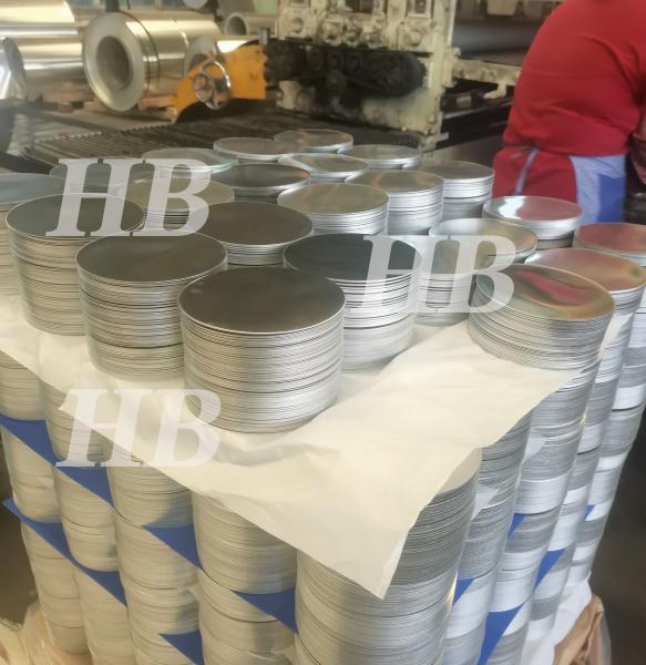 1050 1060 1100 Aluminum Alloy Wafer For Decoration Industry Kitchen Utensils