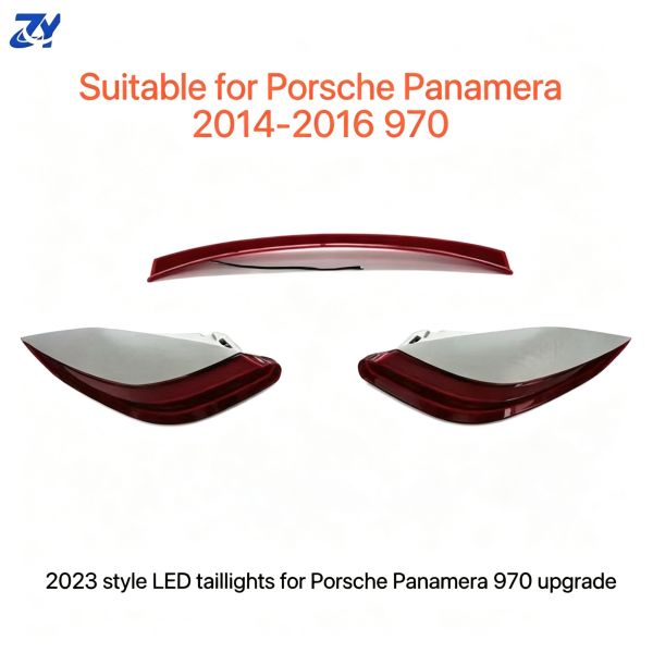 For Porsche Panamera 970.1/970.2 LED Tail Lights Upgrade 971 Style Light-Emitting Diode Rear Trunk for 10-18 Models