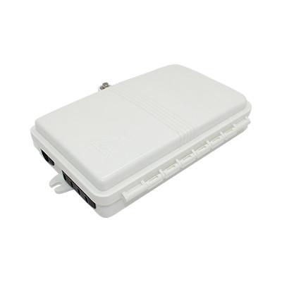 FTTH Indoor 4 core fiber optic distribution box ABS 1x4 mini Fiber splitter
