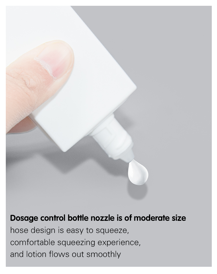 30ml / 50ml PE Cor e Logotipo Personalizados Forma Quadrada Creme Solar Creme para Mãos Loção Botelha UKL33D