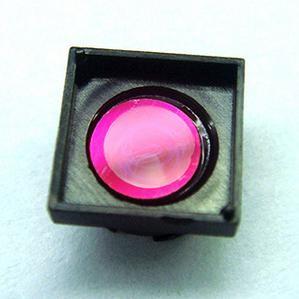 1/5 2.4mm F2.8 Megapixel M4.6x0.25 mount non-distortion lens, plastic M4.6 video lens