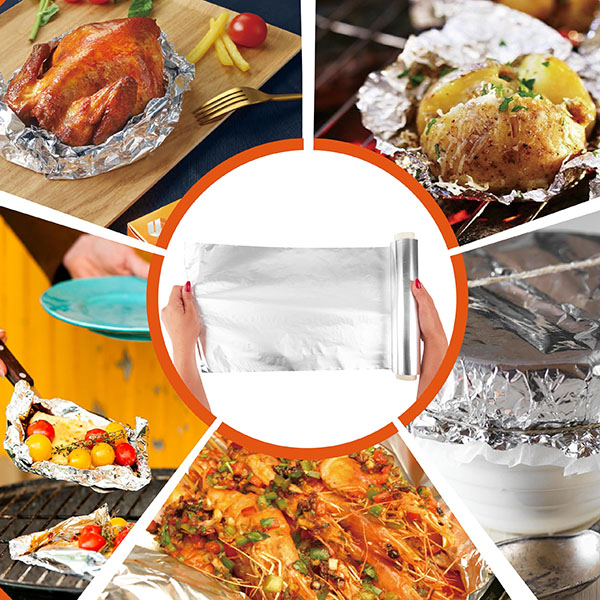 12'' X 1000ft Aluminum Foil Roll​ Standard Heavy Duty Pakcaging Grilling BBQ Baking Foil