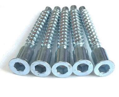 Special Head Hex Socket Bugle Head Confirmat Screws Furniture Screw ISO 7046.1
