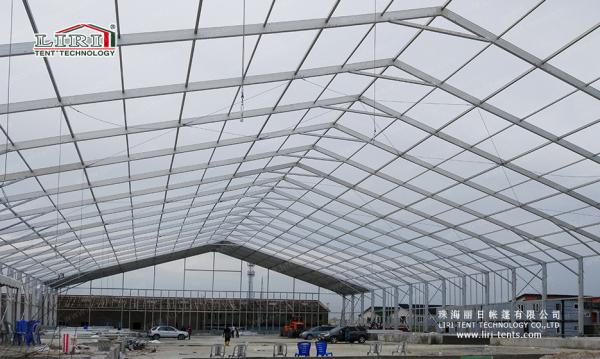 8000 People Big Church Marquee Tent with Air Conditioner in Nigeria , White Party Tent