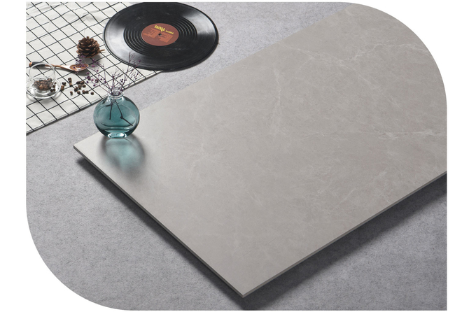 Серая мягкая стеклянная фарфоровая современная плитка для столовой и кухни 1200x600 мм