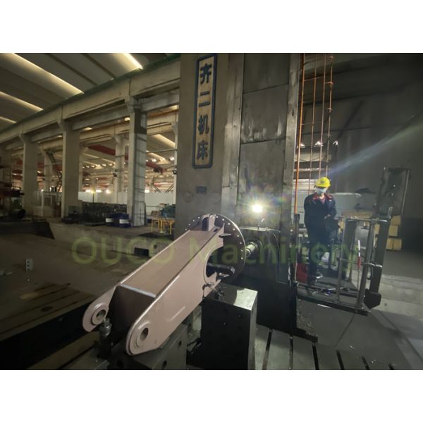 Service Davit Crane Tested On Board Ship Deck Crane With CCS Certificate