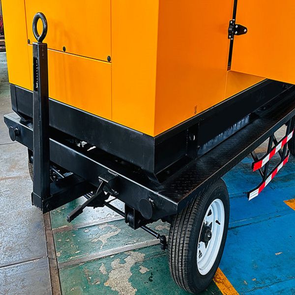 Diesel Engine Generator Set Disaster Relief Diesel Powered Generator Silent Mobile Diesel Generator