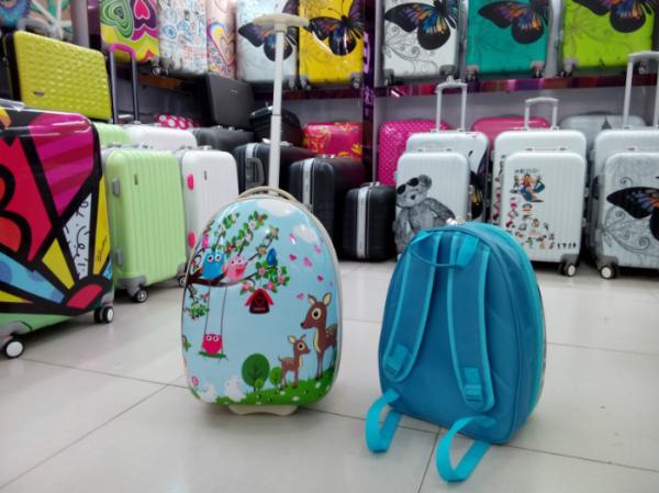 cheap popular 2014 new egg shaped kids backpacks bag in baigou baoding hebei China Factory