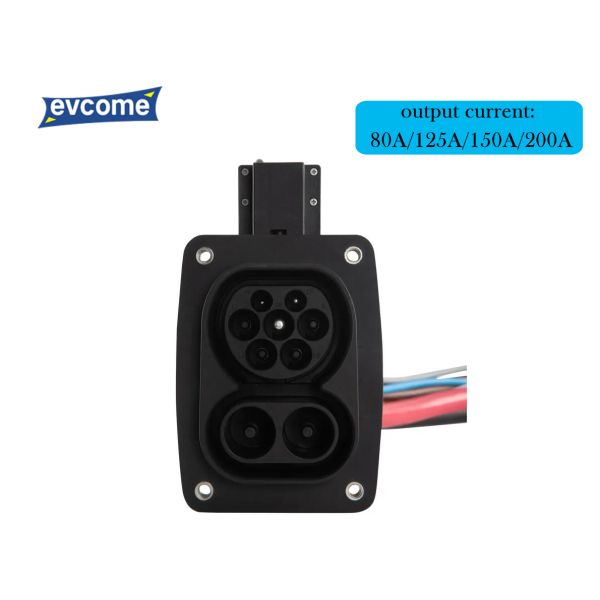 EVCOME Ev Charger Connector CCS2 Socket (80A 125A 150A 200A )  Without Cable OEM ODM CE UKCA ROHS