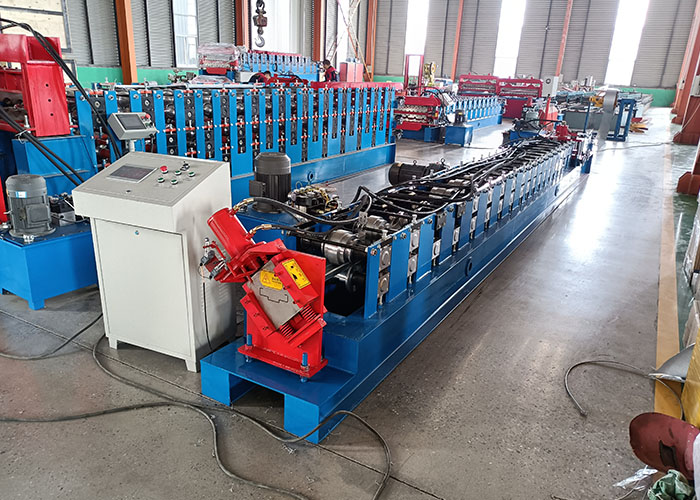 Крен стальной дверной рамы К235 формируя машину быстро собирает гальванизированную сталь