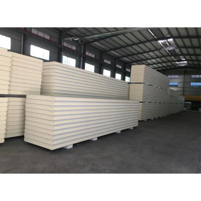 Polyurethane Cold Storage Room Panel With Steel Thickness 0.4 - 0.8mm