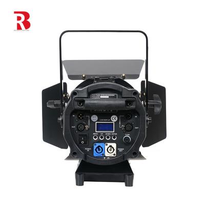 200W Auto Zoom RGBW 4in1 LED Fresnel Iluminação de palco para show de festa