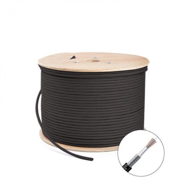 14.5mm 144 Core GYTS Fiber Optic Cord FRP Strength Member