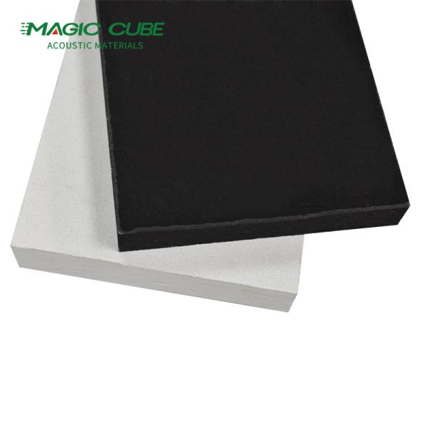 Eco Friendly Fiberglass Ceiling Panel Customized Noise Cancelling Ceiling Tiles