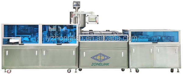 Полно автоматическая машина для изготовления формы заполнения запорной печати весом 2000 кг для дозировки ± 2%